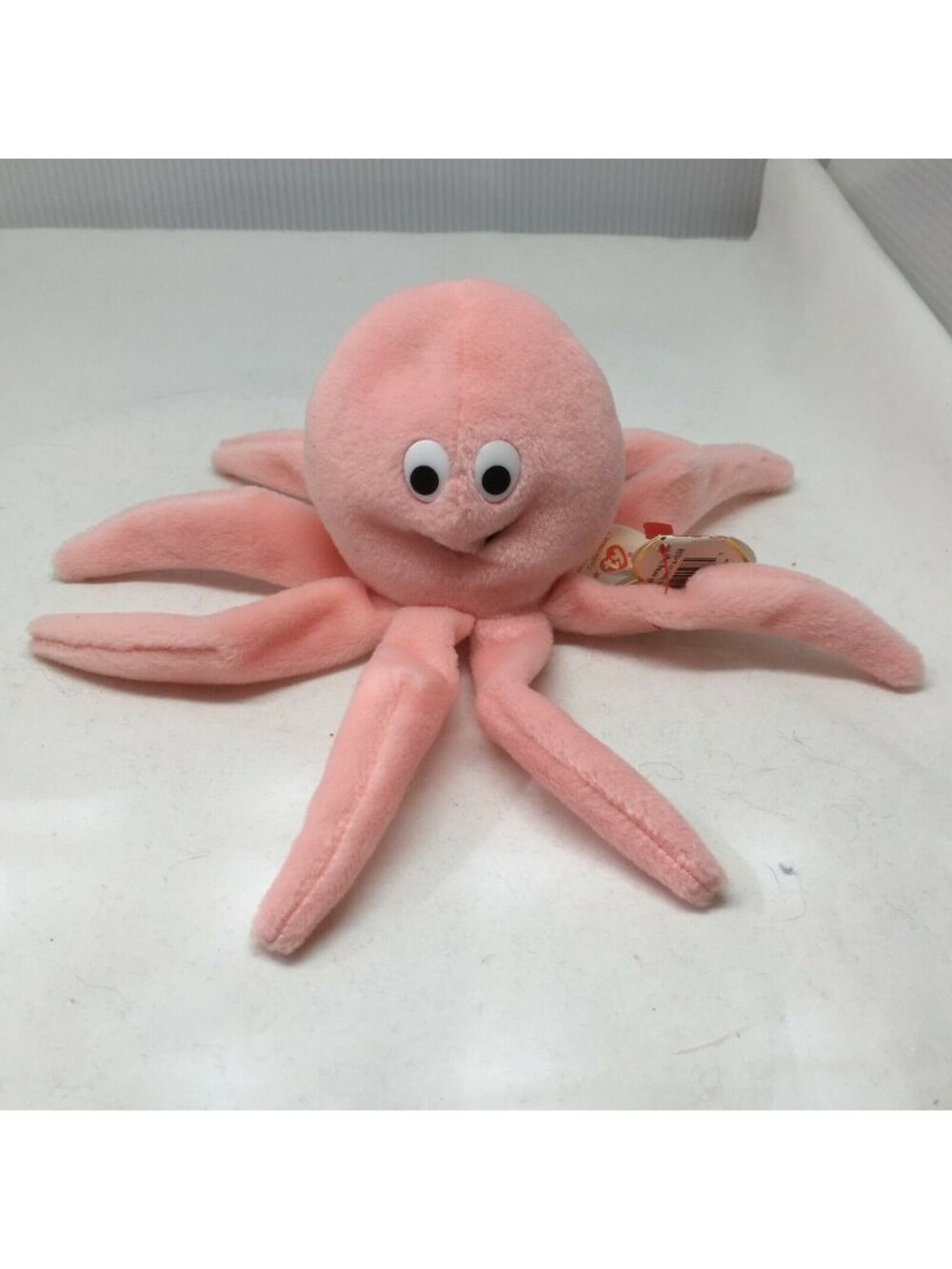 Ty Beanie Baby Inky Octopus Plush Stuffed Animal Retired W Tag November 29 1994